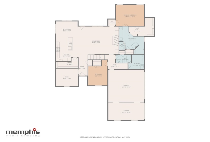 430 MARRIETTA DR, Oakland, Tennessee 38060, 4 Bedrooms Bedrooms, 8 Rooms Rooms,3 BathroomsBathrooms,Residential,For Sale,MARRIETTA,10223923